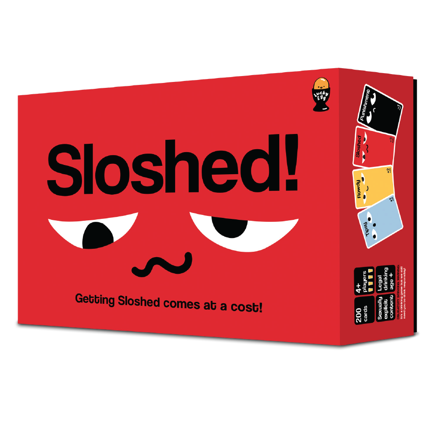 Sloshed the Drinking Game-Lucky Egg-Lot 39 Store & Cafe