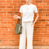 Tess Pant - Natural-Little Lies-Lot 39 Store & Cafe