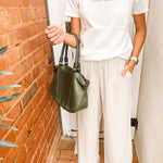 Tess Pant - Natural-Little Lies-Lot 39 Store & Cafe